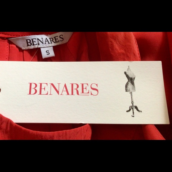 💃Host Pick💃Benares NWT tunic dress beautiful silk feel - Picture 6 of 16